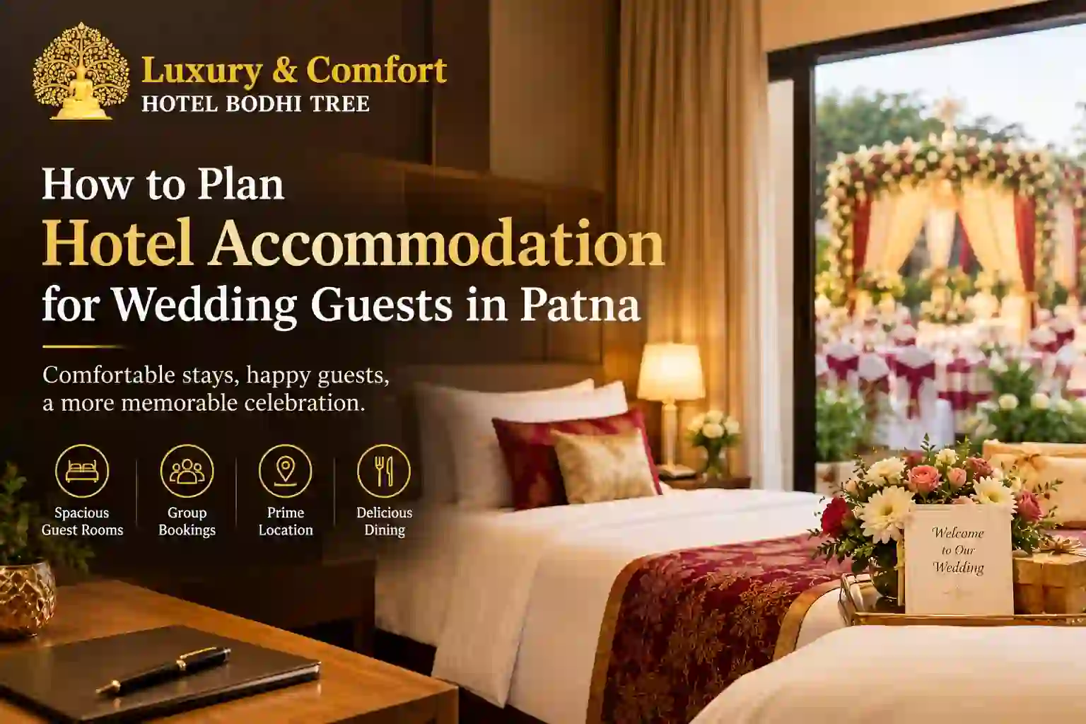 How to Plan Hotel Accommodation for Wedding Guests in Patna