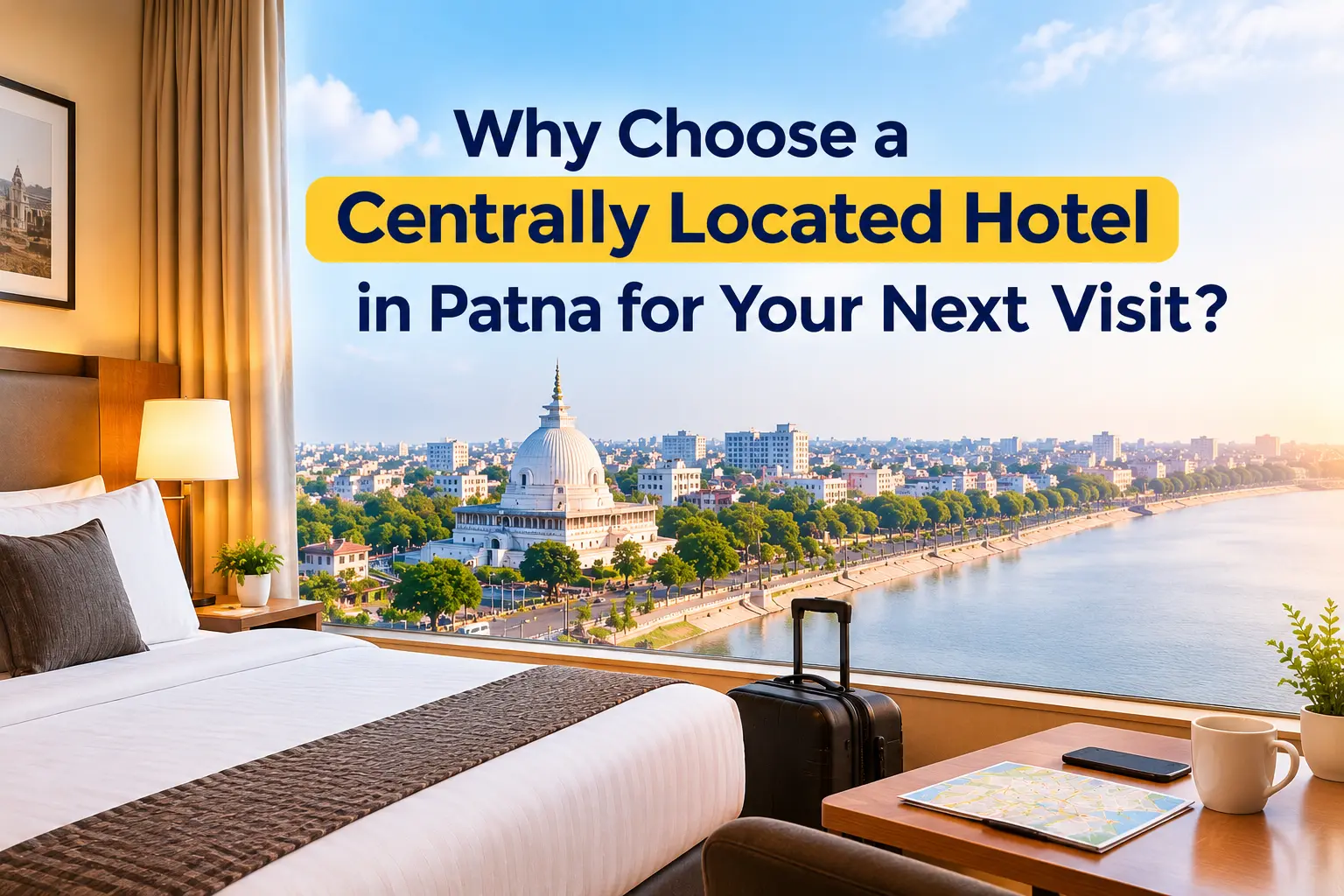 Why Choose a Centrally Located Hotel in Patna for Your Next Visit?